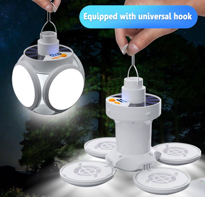 Bombilla Recargable Solar (Globo)