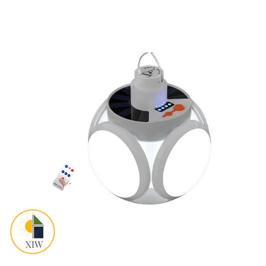 Bombilla Recargable Solar (Globo)