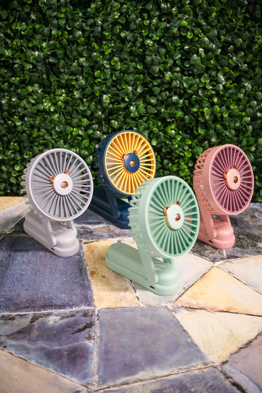 Mini Abanico Recargable 6.5"