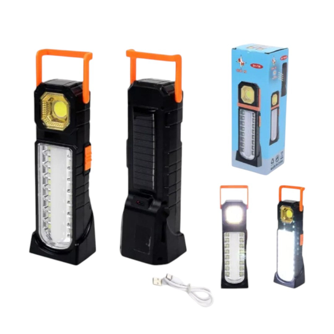 Lampara de Mano Solar 9"