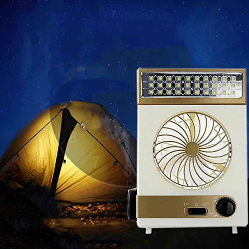 Abanico Recargable Solar
